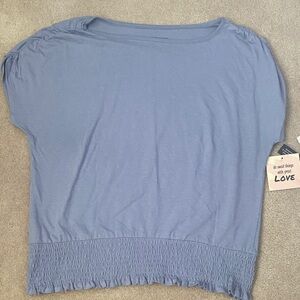 Forever 21 Light Blue Blouse
